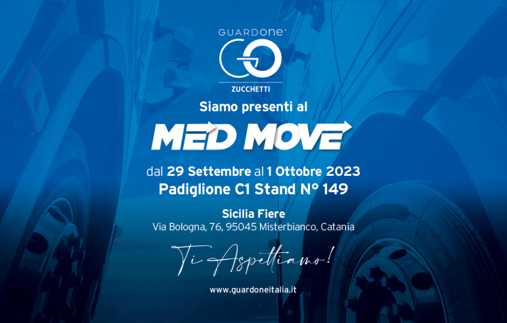 GUARDONE NEWS SITO 1 - Ti aspettiamo al Med Move 2023 dal 29 Settembre al 1 Ottobre - Guard-One Italia